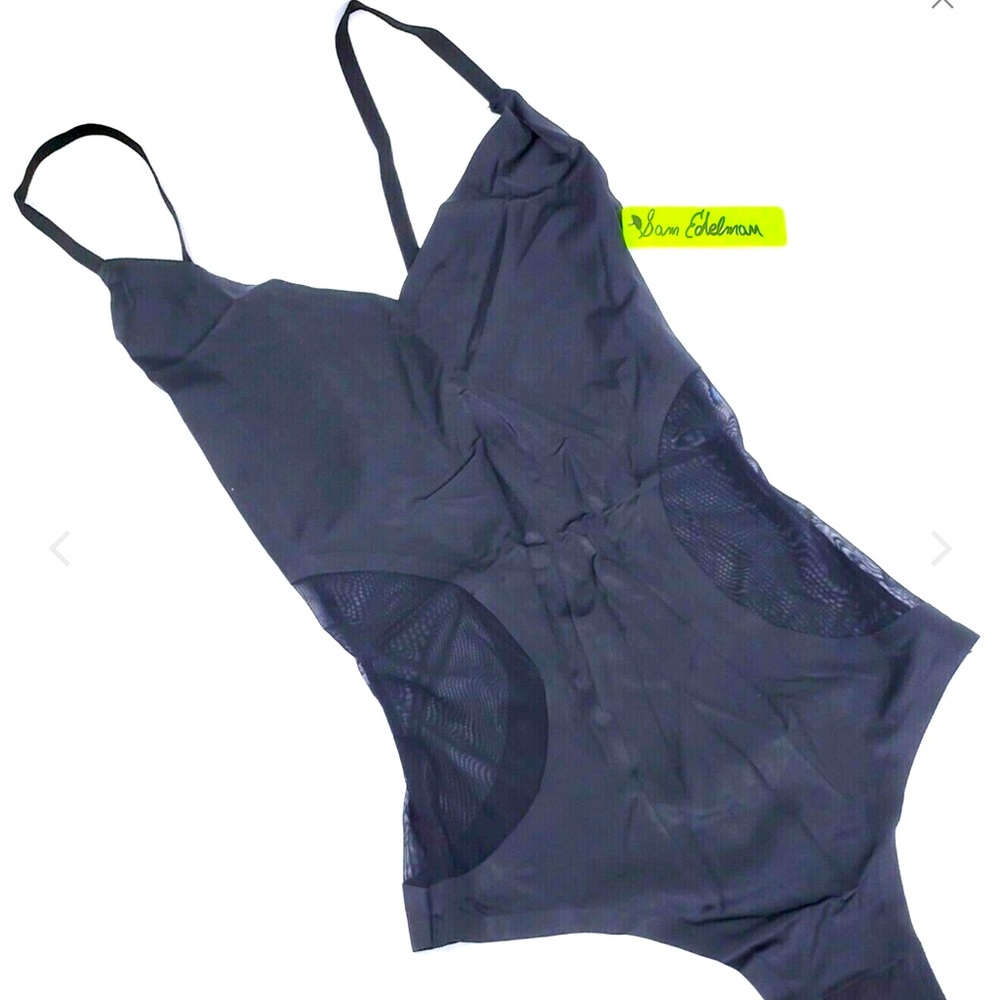 Sam Edelman Bonded Bodysuit Women Color Black Size L - Picture 5 of 8